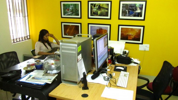 A peek into Lakshmi Rebecca's Home Office