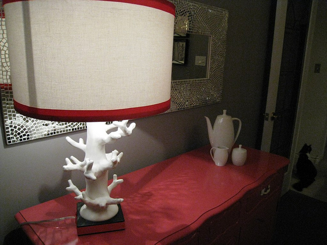 DIY Home Decor: New lampshade
