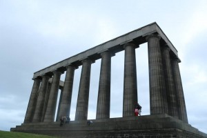 The National Monument on the Calton hills...