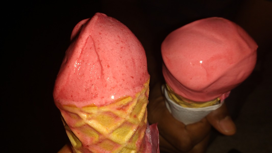 Framboises flavoured icecreams are so popular!