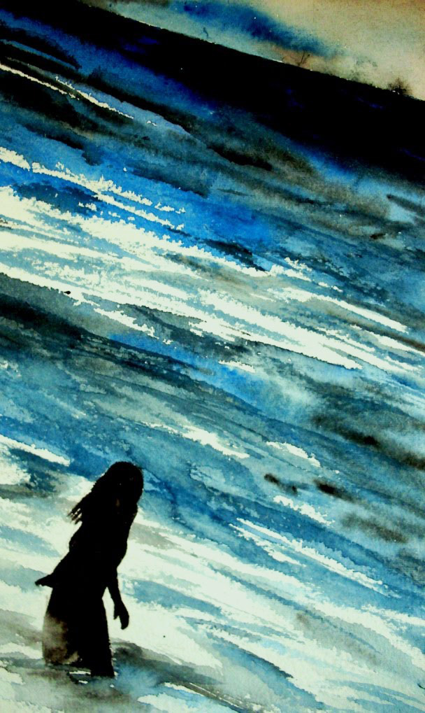 Wanderlust - Watercolor by Seema Misra