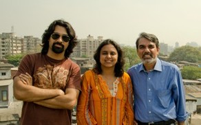 Poor Little Rich Slum: Rashmi Bansal with co-author Deepak Gandhi & photographer Dee Gandhi