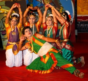Dance by visually impaired people in India
