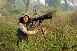 Rathika Ramasamy: Professional wildlife photographer in India