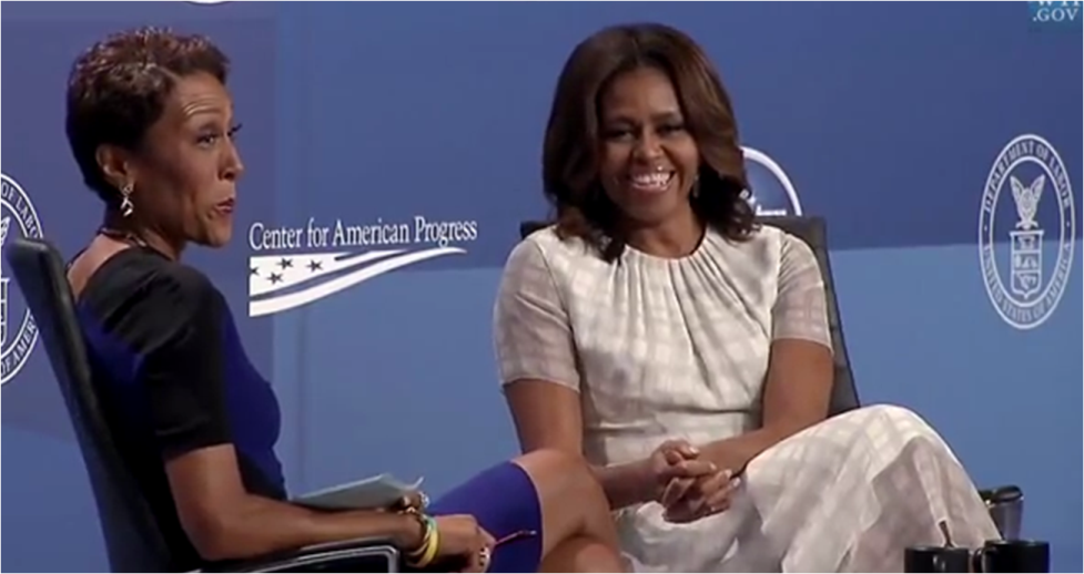 Michelle Obama on working moms