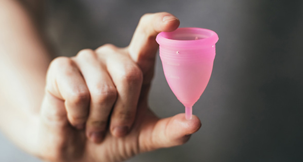 using a menstrual cup