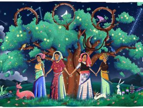 Indian women on Google Doodle