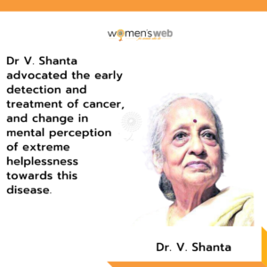 14 Pathbreaking Women Doctors In India Whom We Salute! Dr. V. Shanta