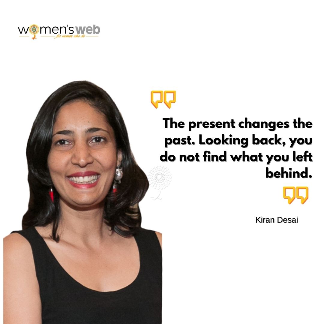 Kiran Desi quotes on change