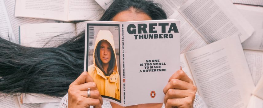 Young Torchbearer and Activist Greta Thunberg, Inspiring a Whole Generation of Activists
