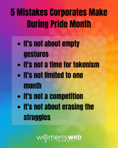 5 Mistakes Corporates Make During Pride Month