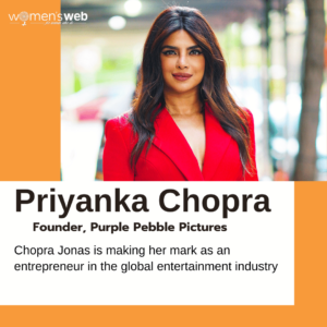 Priyanka Chopra Jonas Women Entrepreneur 