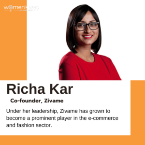 Richa Kar Zivame: 30 Women Entrepreneur In India