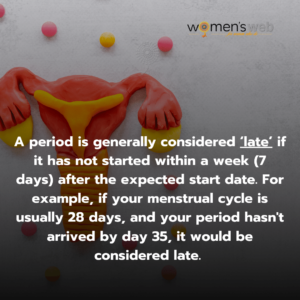 Why Is My Period Late?  Why is your period late? 10 possible
