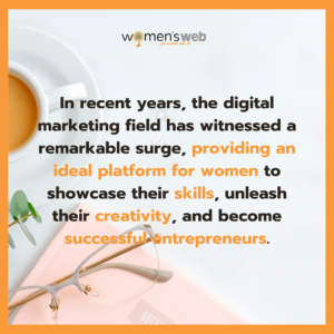 Digital marketing jobs FOR WOMEN