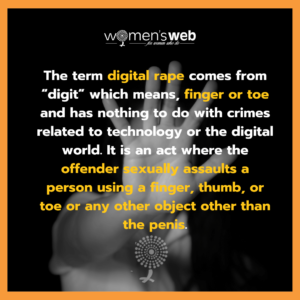 Definition of Digital rape